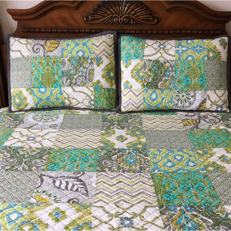 Athena Patchwork Sham Set