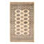 Tapis unique en laine noué à la main Bokhara Peshawar 3 pi 1 po x 5 pi 3 po