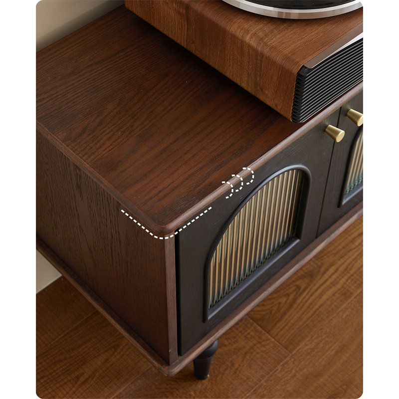 French style solid wood TV stand