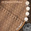 Repose-pieds d'extérieur en osier avec coussins Schutt-542153731-557638858