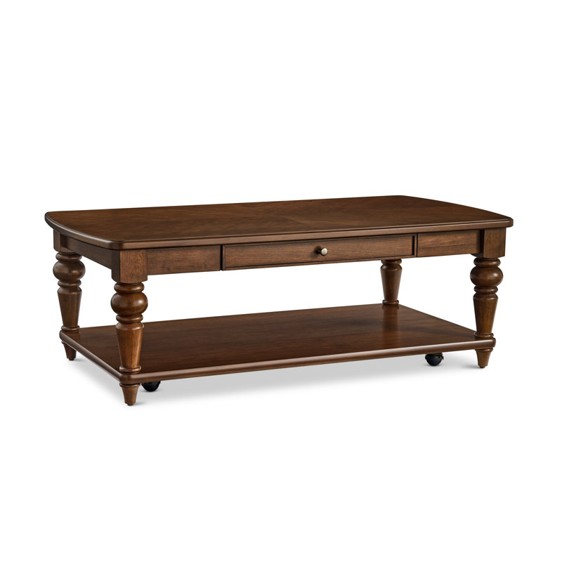 Riverstone Rectangular Coffee Table With Casters