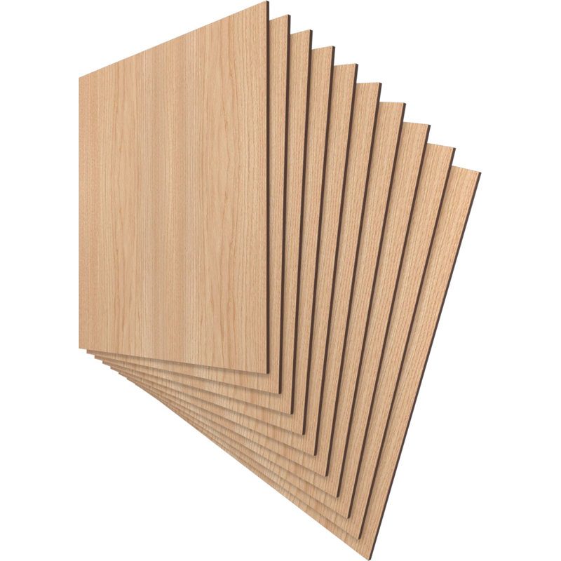 Planches en bois, Noyer blanc, H 23,75 po x l 23,75 po x P 0,38 po