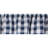 Anceline Cotton Plaid Ruffled Window Valance-1046390279