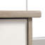 Bureau de direction, finition brune