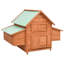 Brashear Chicken Coop 150x96x110 cm Solid Firwood-64837140