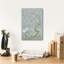 «Spring Mural 1 Blue» par Julia Purinton, art mural sur toile-1627859010