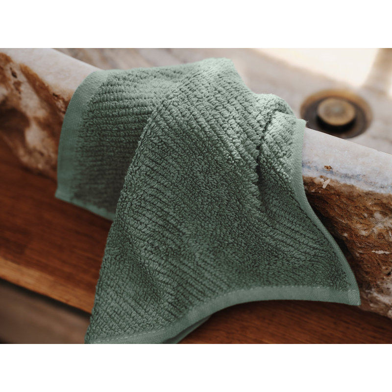 Air Weight Towel, 6 Piece Towel Set, Sage