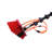 Water Fed Brush Cleaning System Aluminum Alloy Washing Tool for Window Glass and Solar Panel