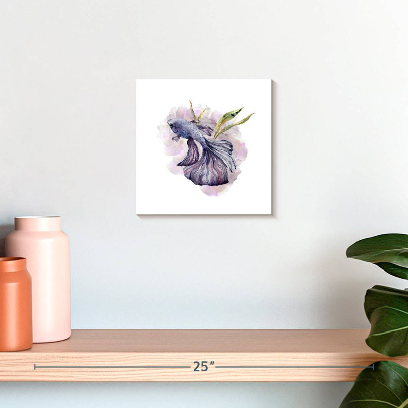 Crowle Betta Fish, 10" H x 10" W