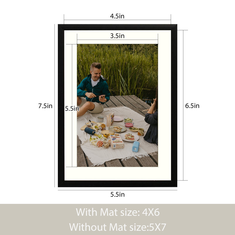 Ensemble de 2 cadres photo Cuddington, Noir