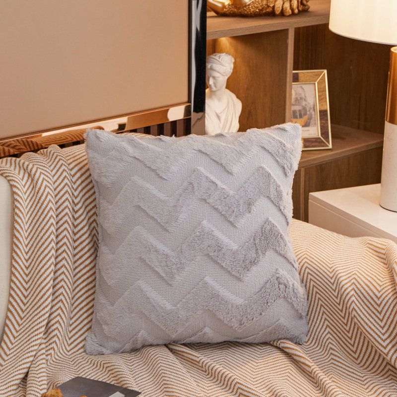 Housse de coussin 18 po, Gris
