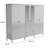 Modern Wardrobe with Shelves, 100% Chipboard, White & Wood Finish, 94.5 x 76.8 x 21.3 inches | Sturdy MDF Frame, Durable Metal Handle, Wall-Mountable, Perfect for Organized Storage & Stylish Décor