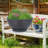 Set of 2 Modern Minimalist Plastic Outdoor Planter with Drainage Function-109269697