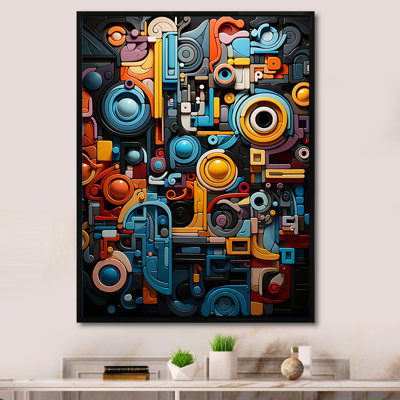 " Opt Art Chromatic Fusion II "