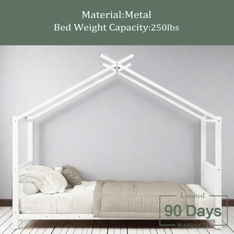 Agnia Metal Daybed, White