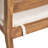 Wood Dining Chair Pair - Cream Water- Cushion, Classy Beige Cushion Chairs Crafted From With Water Resistance