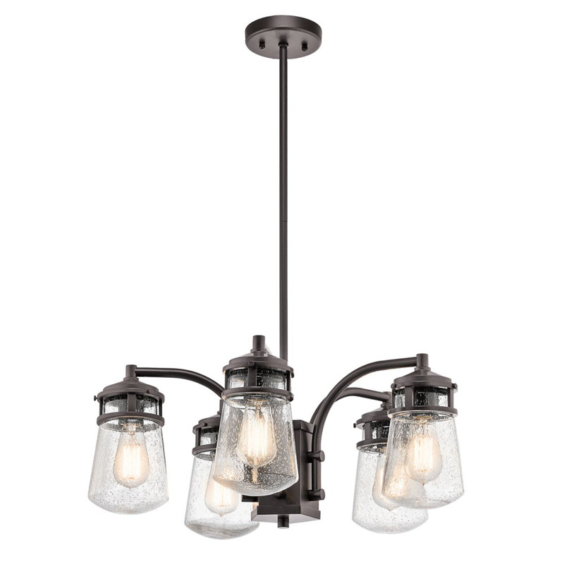 Phillipstown 5 - Light Shaded Chandelier