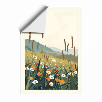 Meadow in Bloom Botanical - Framed Print