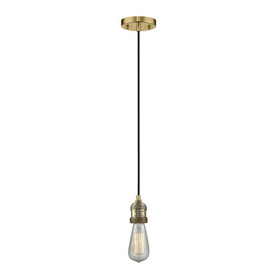 Luminaire suspendu à 1 lumière Plourde