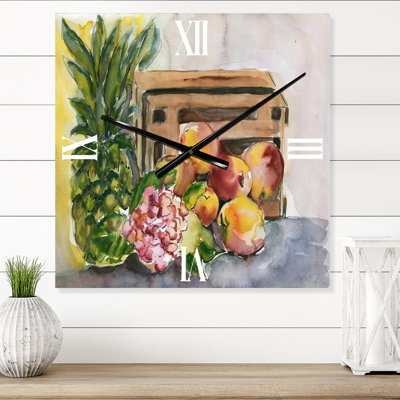 Horloge murale rétro Vintage V - Farmhouse