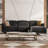 Valencia Geshia Leather Reclining Modular Sofa, 3 Seater Sofa | Italian Nappa 11000 Grain Leather | Power Reclining Seat with Adjustable Headrests-946314315-946314314