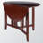 Chiang Dining Table with Drop Leaf in Walnut Brown Finish, 29.4" H X 41.9" W X 41.9" D