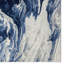 Tapis abstrait bleu en polypropylène tissé à la machine Jacleen-1512174948