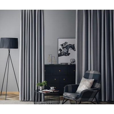 Zenola Room Darkening Curtain Single Panel