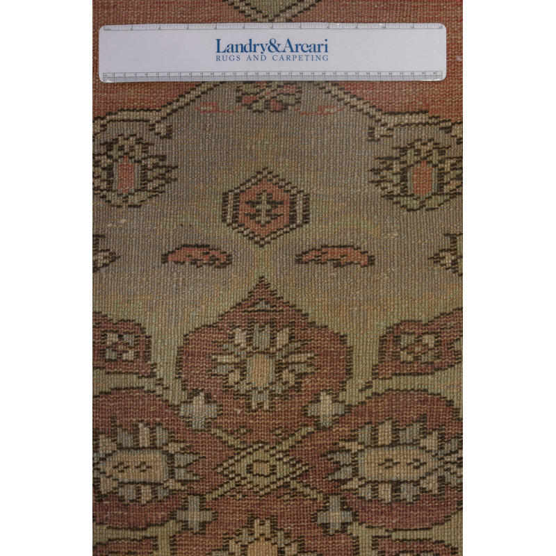 Vintage Turkish Village Rugs One-of-a-Kind Runner 3'5" X 11'5" Area Rug
