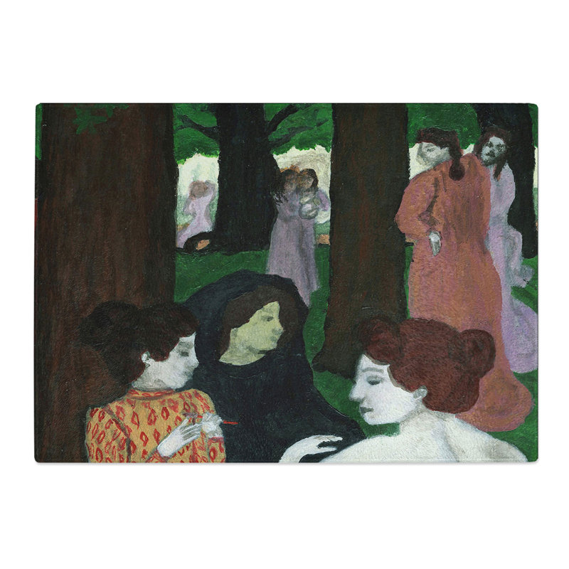 The Muses by Maurice Denis Chopping Board, 28.5cm W x 39cm L