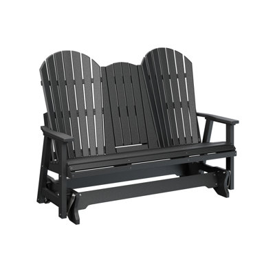 Berlin Gardens Comfo Back Premium 5′ Three Seat Glider with Console