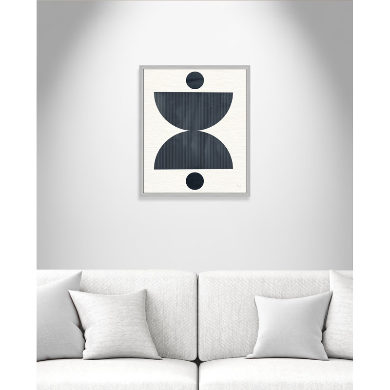 Eclipse II by Susan Jill, Matte Silver Framed, 25.5" H x 21.5" W x 0.75" D