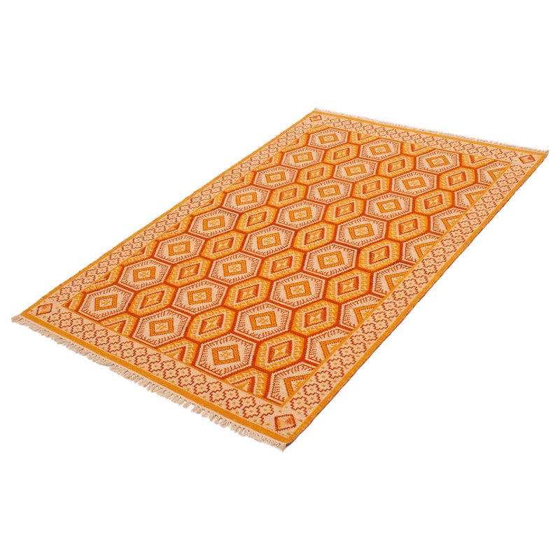 Ankara Orange Kilim 5'0" x 8'1"
