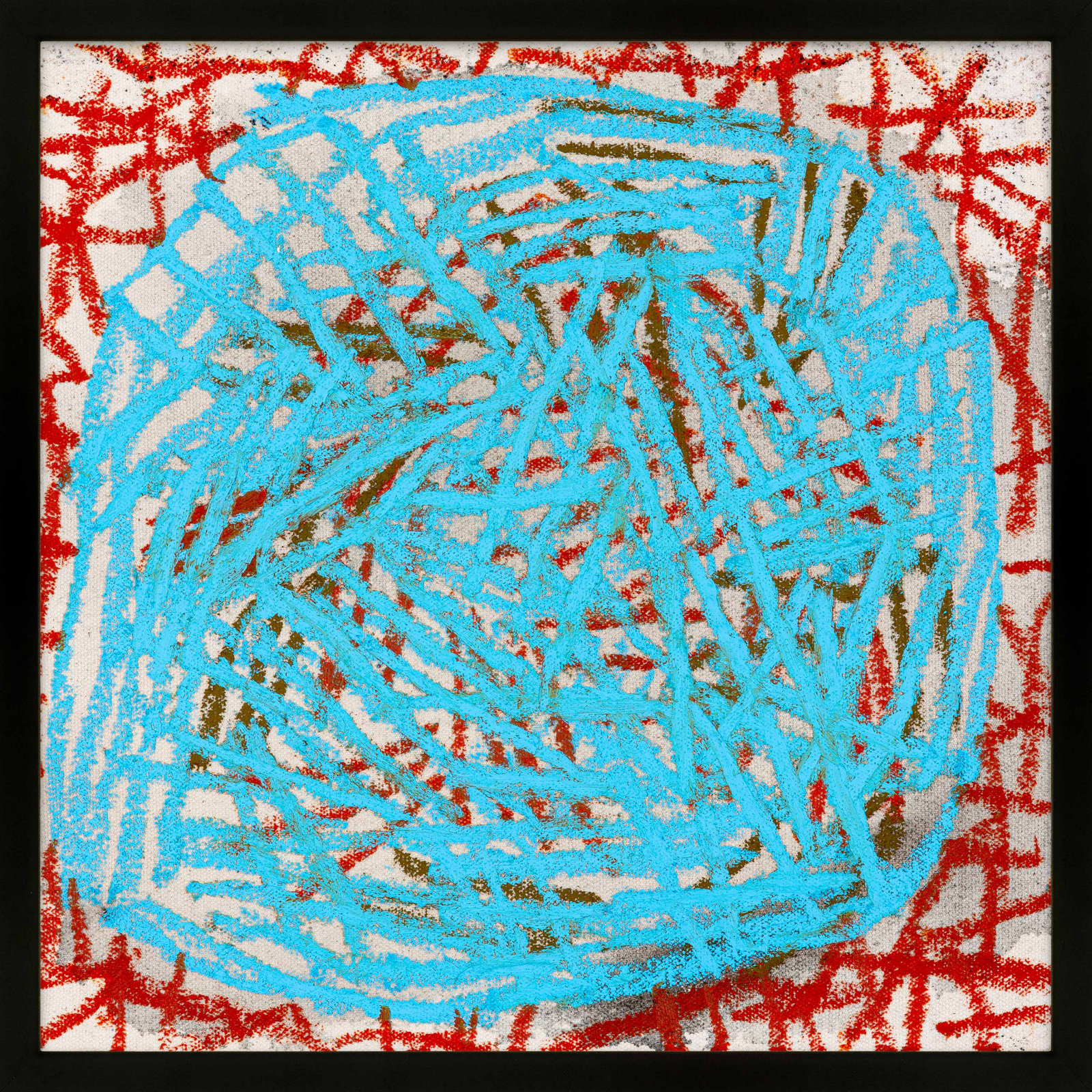 Dreya "Robins Nest" Print by Stephanie Dennis, Black, 16" H x 16" W  x 1.25" D