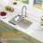 27" L x 18" W Undermount Single Bowl Stainless Steel Kitchen Sink with Basket Strainer-105735558-130174691