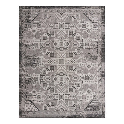 Tapis intérieur / extérieur bleu Alucard Southwestern