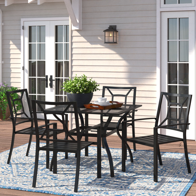 Amabile Square 4 - Person 37" Long Dining Set