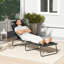 Chaise longue inclinable extérieure réglable Laforce