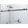 Astro 64 - 68 in. x 78 in. Fully Frameless Glass Sliding Shower Door