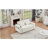 61.4-inch pull-out sofa bed convertible sofa sofa armrest sofa modern sofa bed with adjustable backrest, beige-1059074143