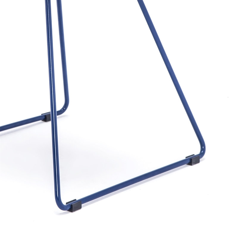 Chaises de bistro en métal Industrial, Blue, Blue