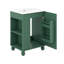 Meuble-lavabo 24 po avec lavabo, armoire de salle de bain avec tablette de porte, rangement latéral ouvert-119691047