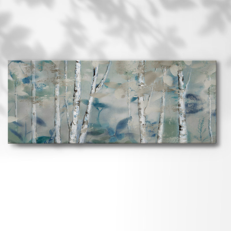 Forêt zen I sur toile, H 8 po x l 20 po x P 1,5 po