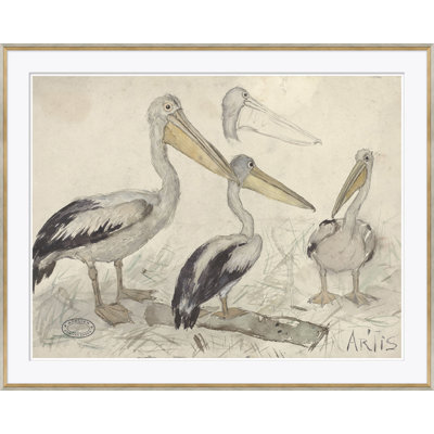 «Sea Birds 2» - Cadre photo, impression sur papier
