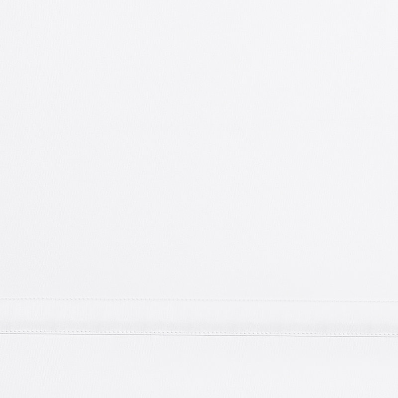 Store romain blanc filtrant la lumière, L 30 po x L 64 po