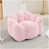 Fausse fourrure rose