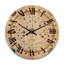 Horloge murale en bois massif Mariolita-536890257