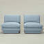 Fauteuil de chambre rembourré 34 po-744711614