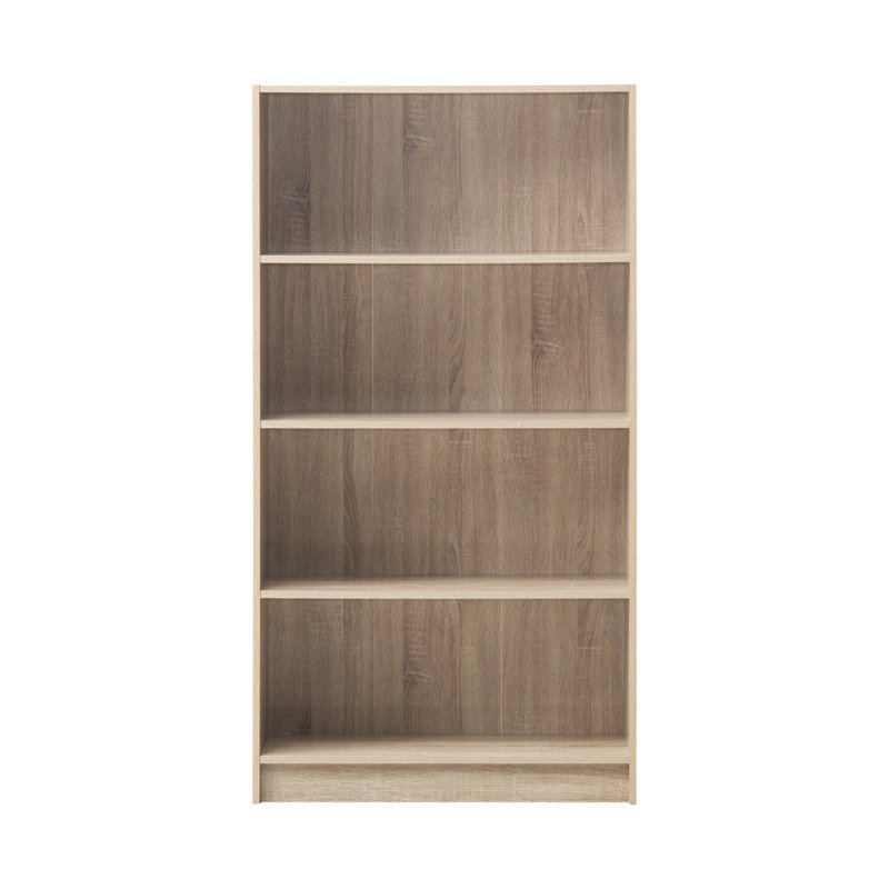 Morgan 150 cm H x 80 cm W Standard Bookcase, Sonoma Oak