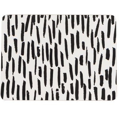 Dash Abstract Rectangle Placemat